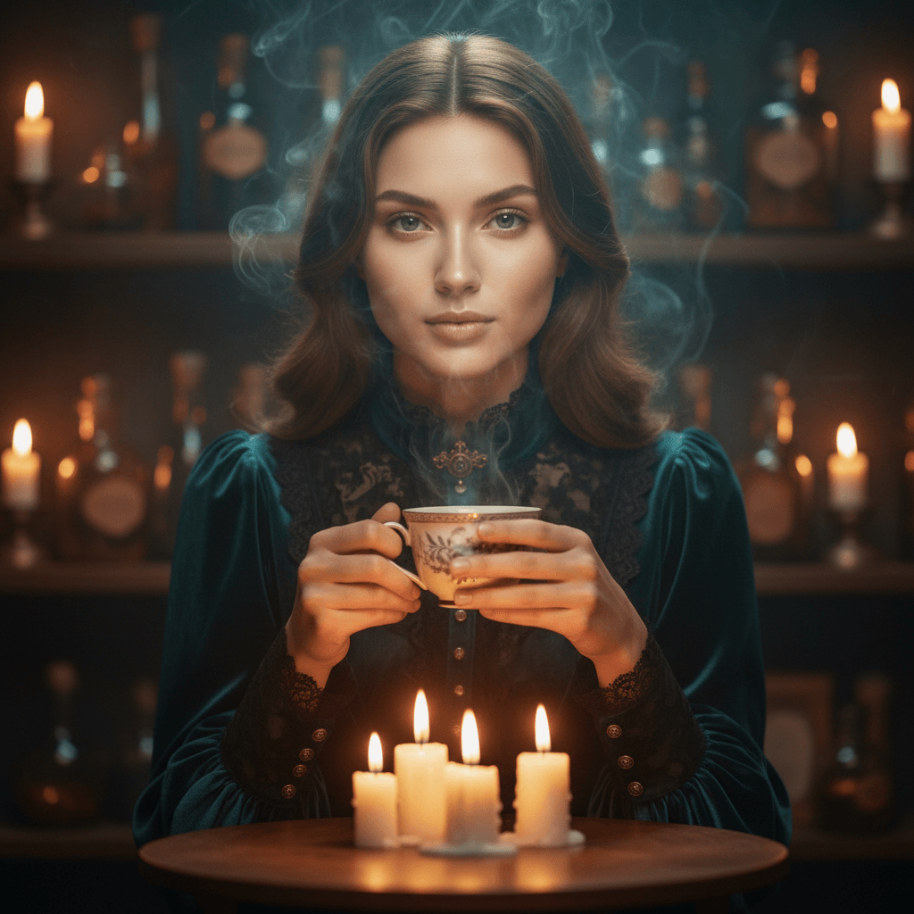 AI Generated Fortune Teller style portrait