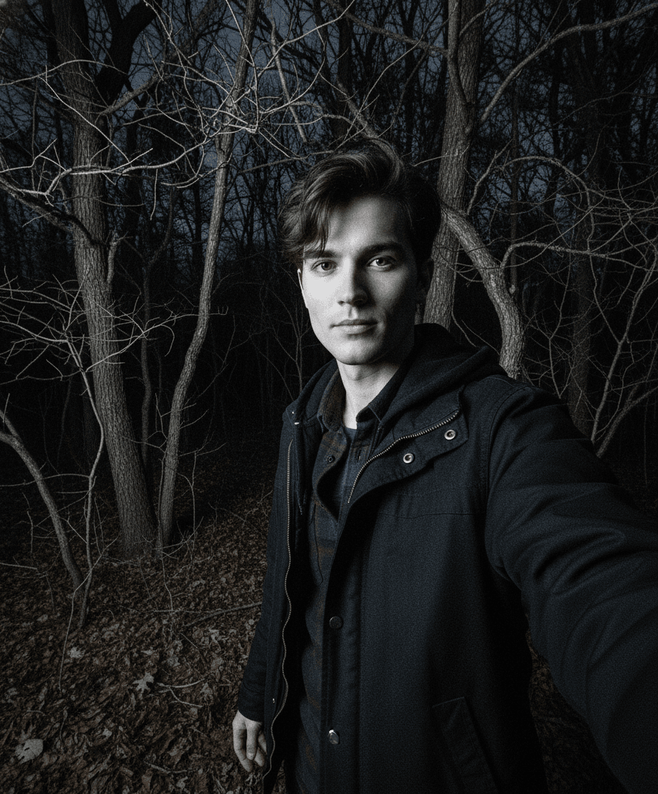 AI Generated Lost in Woods style portrait