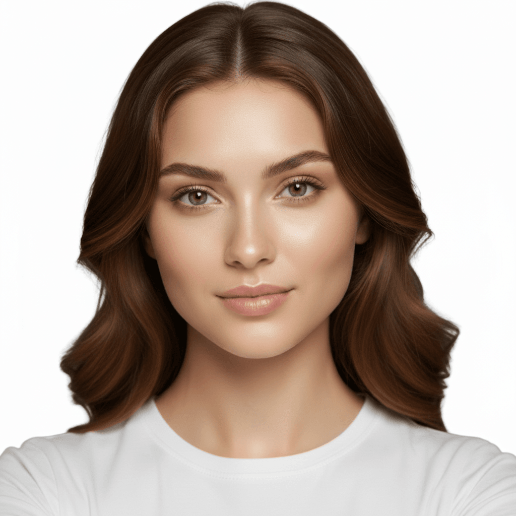 AI Generated Natural / No Makeup Makeup makeup style