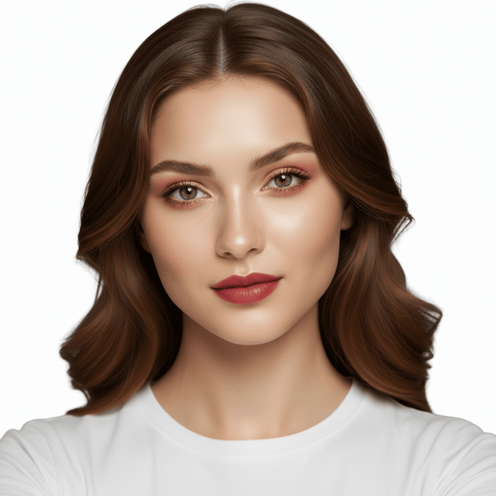 AI Generated Asian / K-Beauty Makeup makeup style