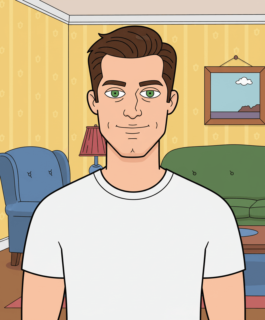 AI Generated Family Guy-Style cartoon style