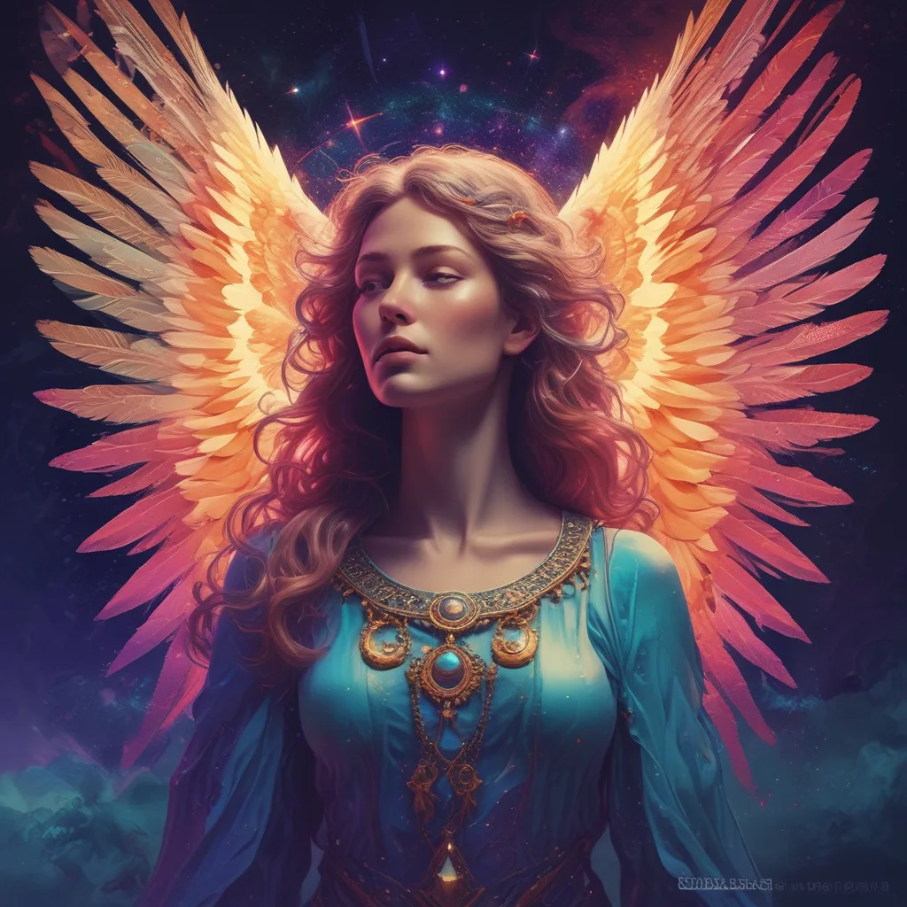 Cosmic Seraph angel PFP