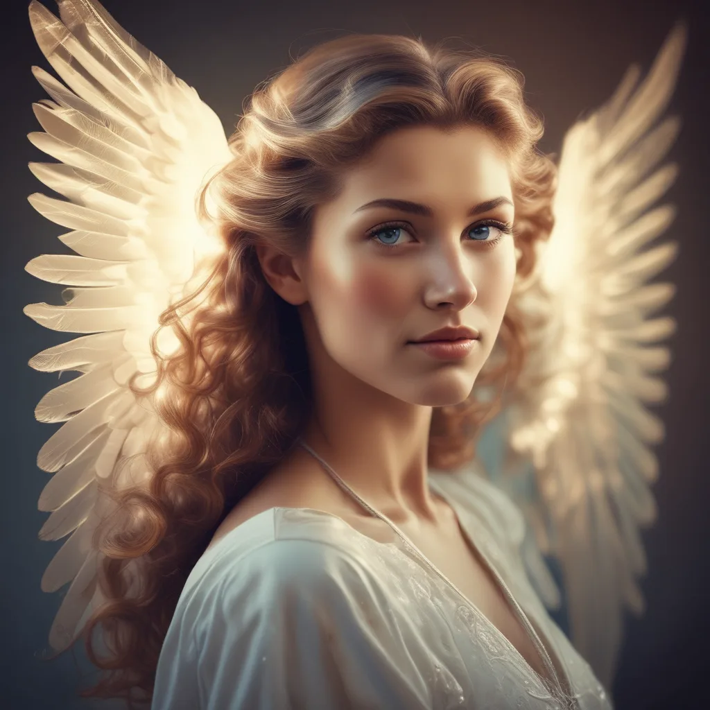 Glossy Light angel PFP