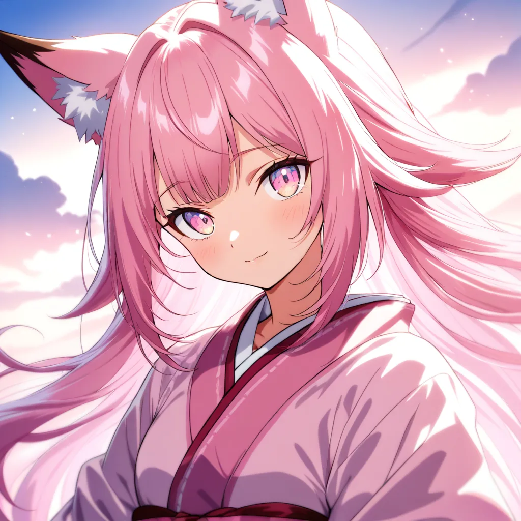 Pastel Kitsune anime PFP