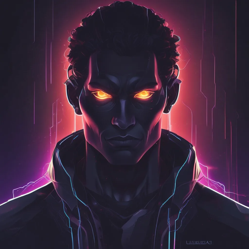 Moody Obsidian black PFP