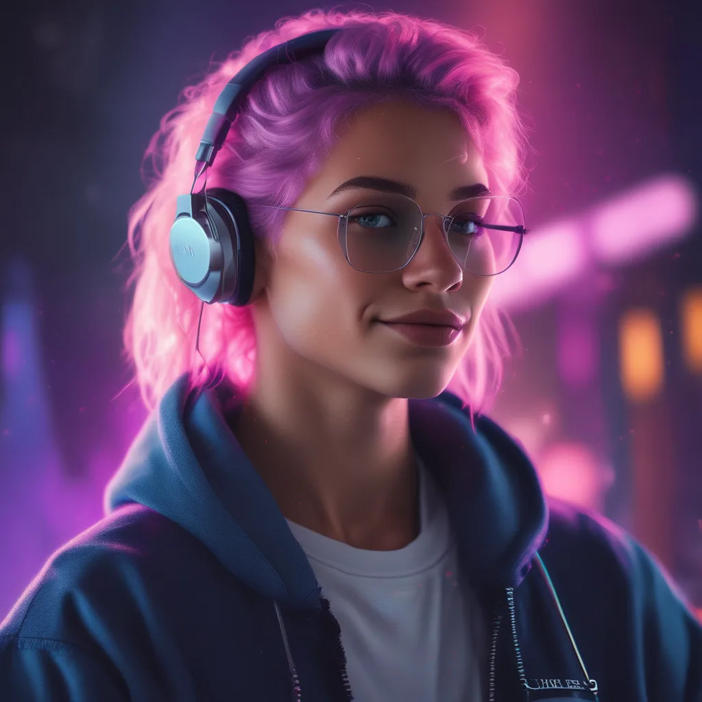 Pastel Rave black PFP