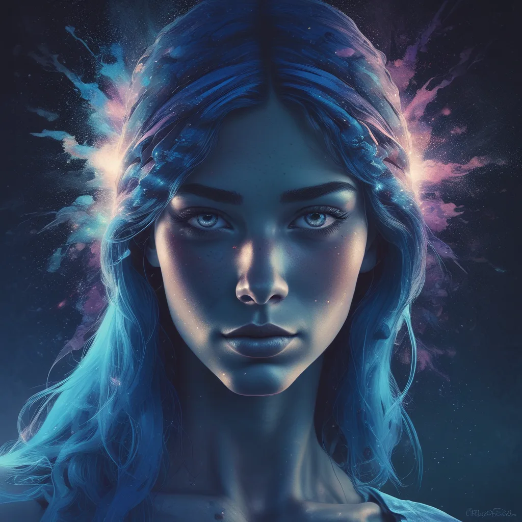Cosmic Azure blue PFP