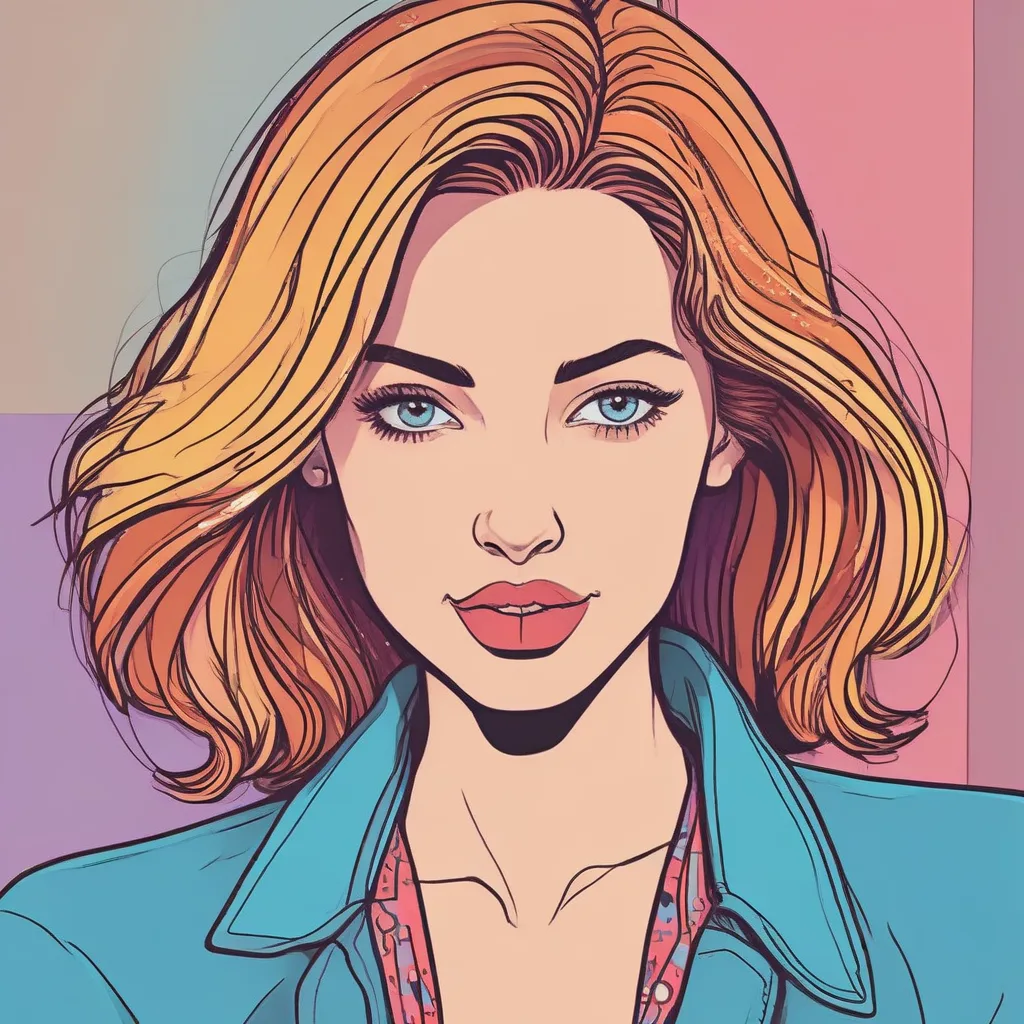 Golden Pop cartoon PFP