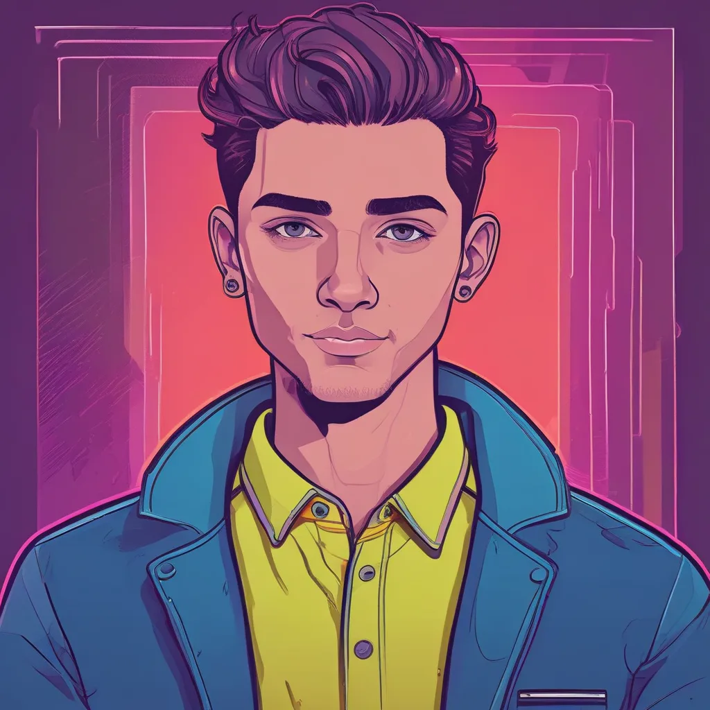 Neon Toon cartoon PFP