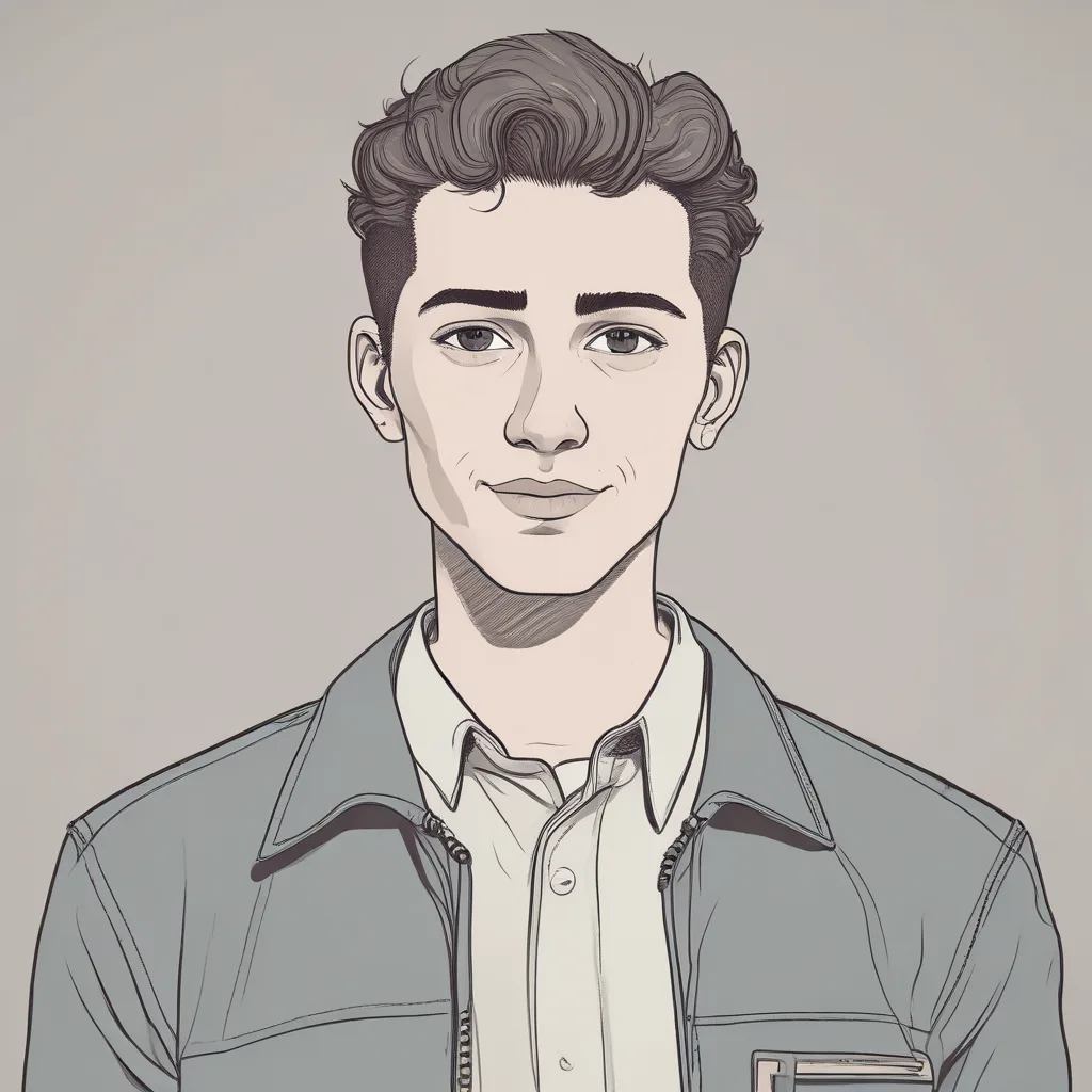 Retro Ink cartoon PFP