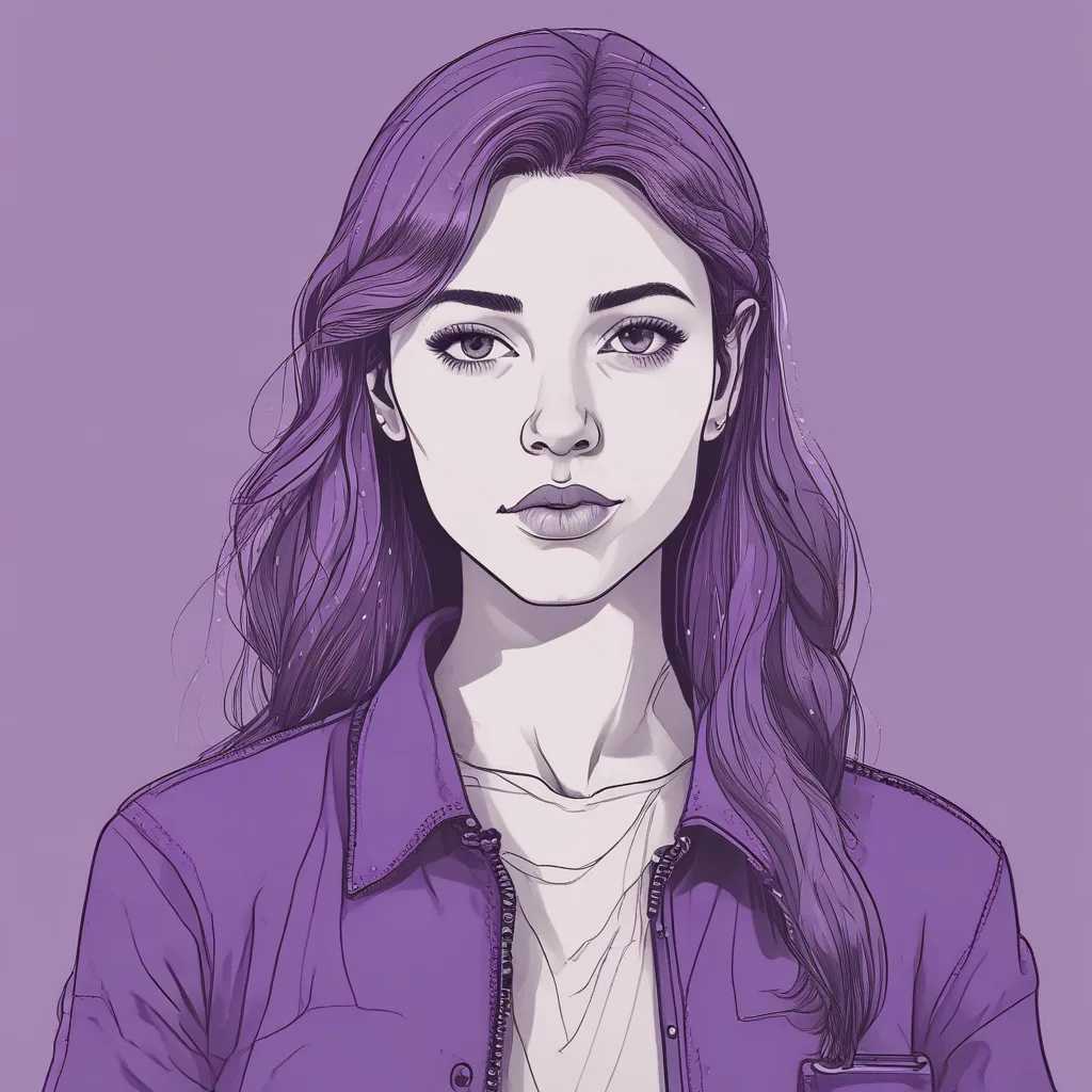 Velvet Stripe cartoon PFP