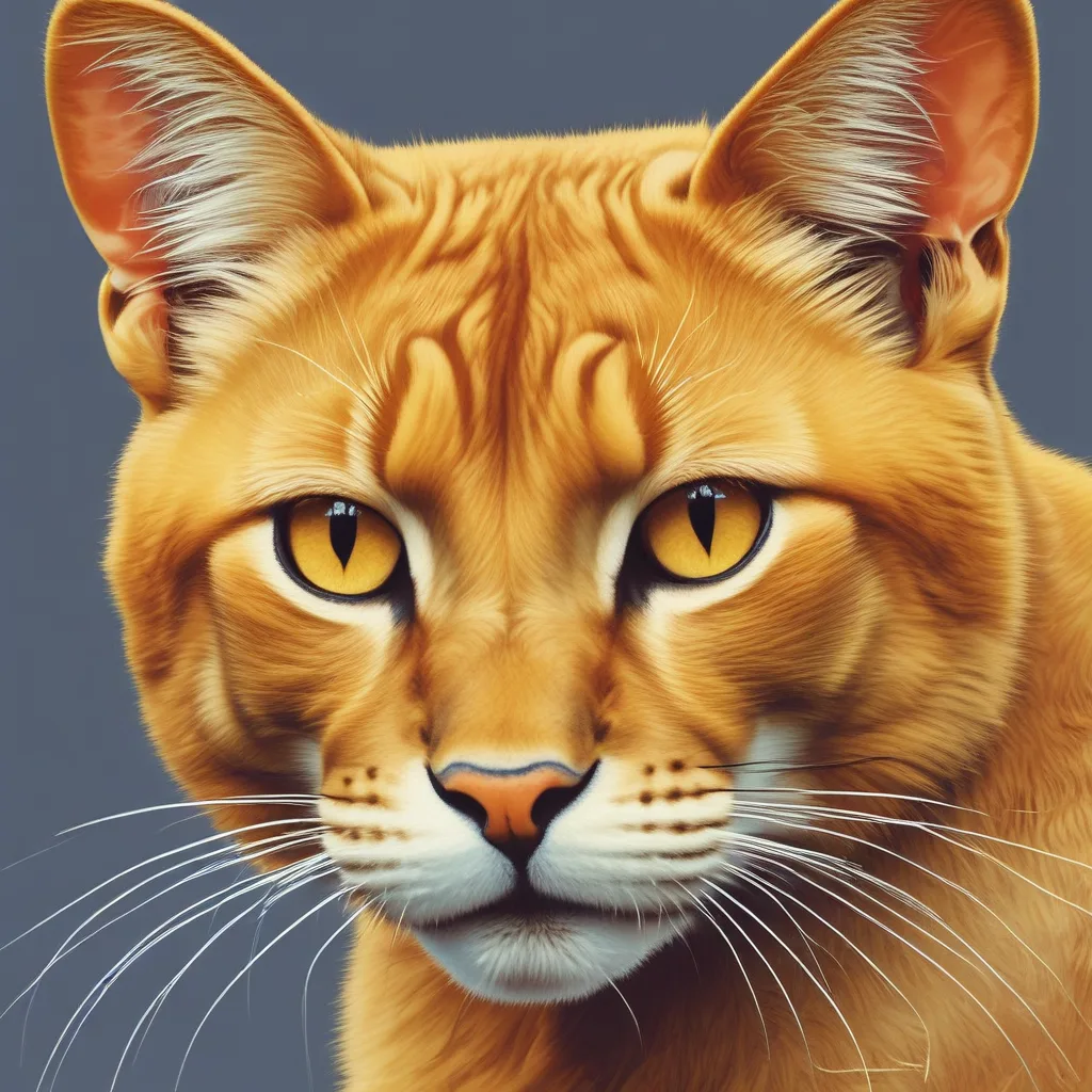 Golden Tail cat PFP