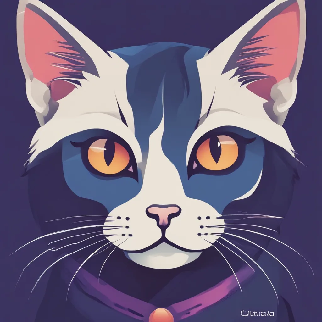 Midnight Meow cat PFP