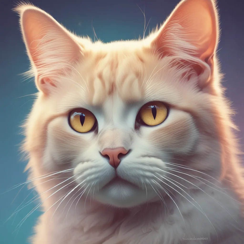 Retro Feline cat PFP