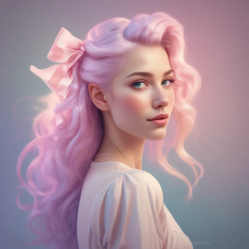 Pastel Bow coquette PFP