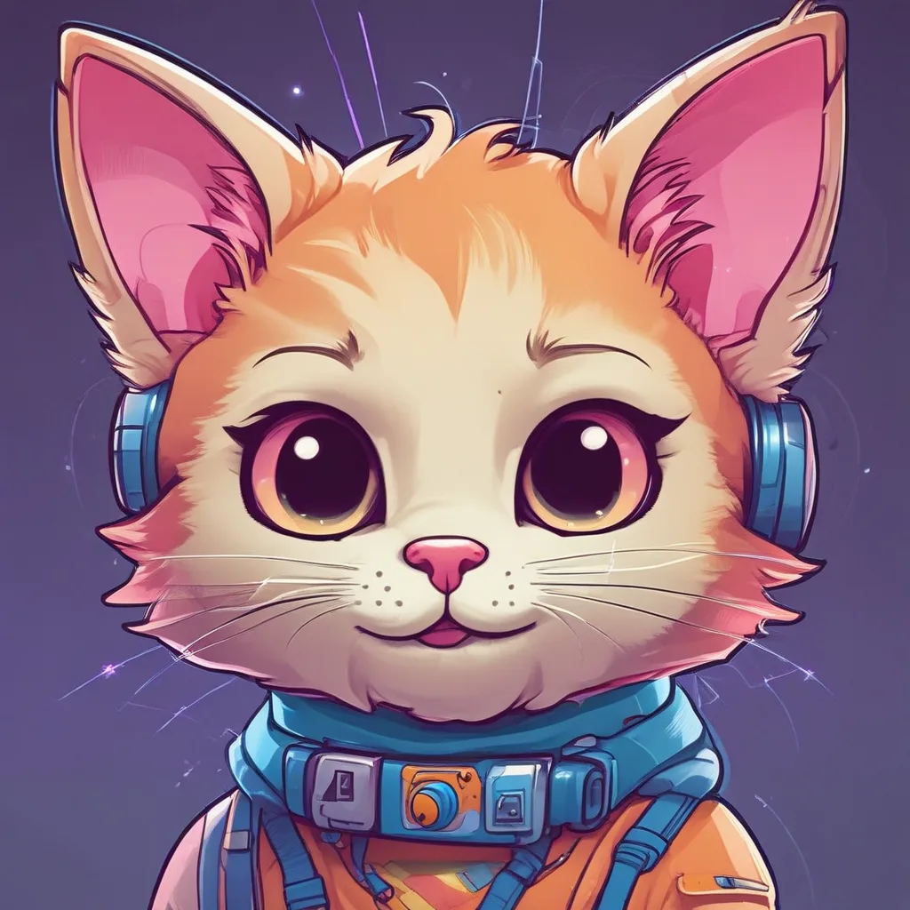 Electric Kitten cute PFP