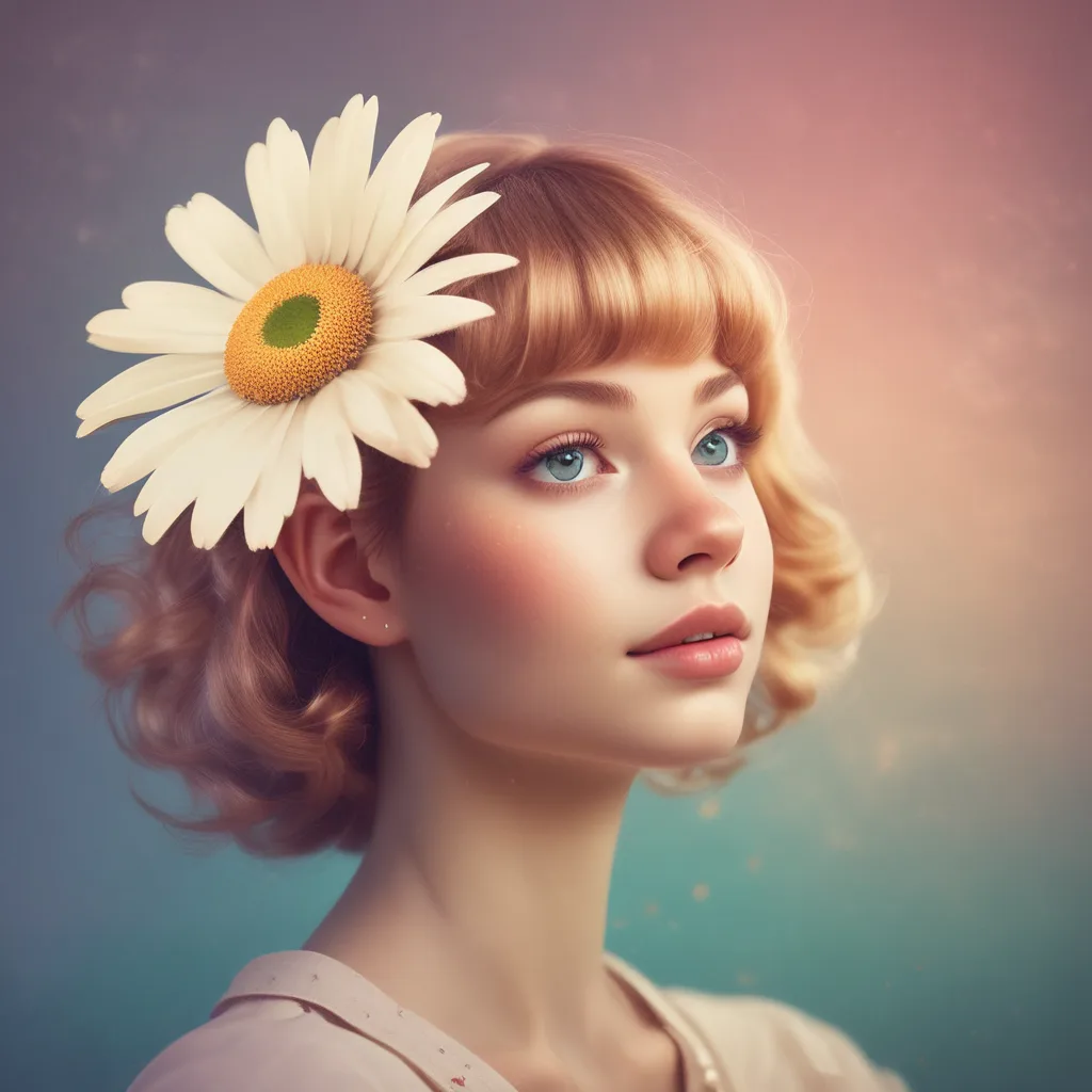 Retro Daisy cute PFP
