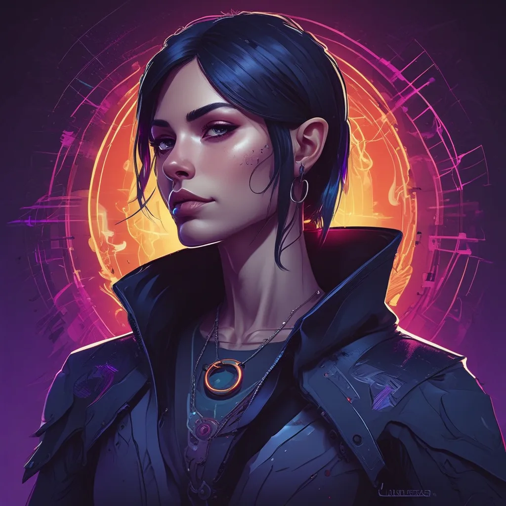 Electric Raven dark PFP