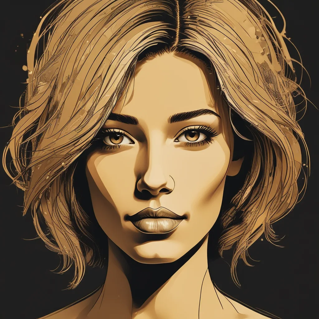Golden Shade dark PFP