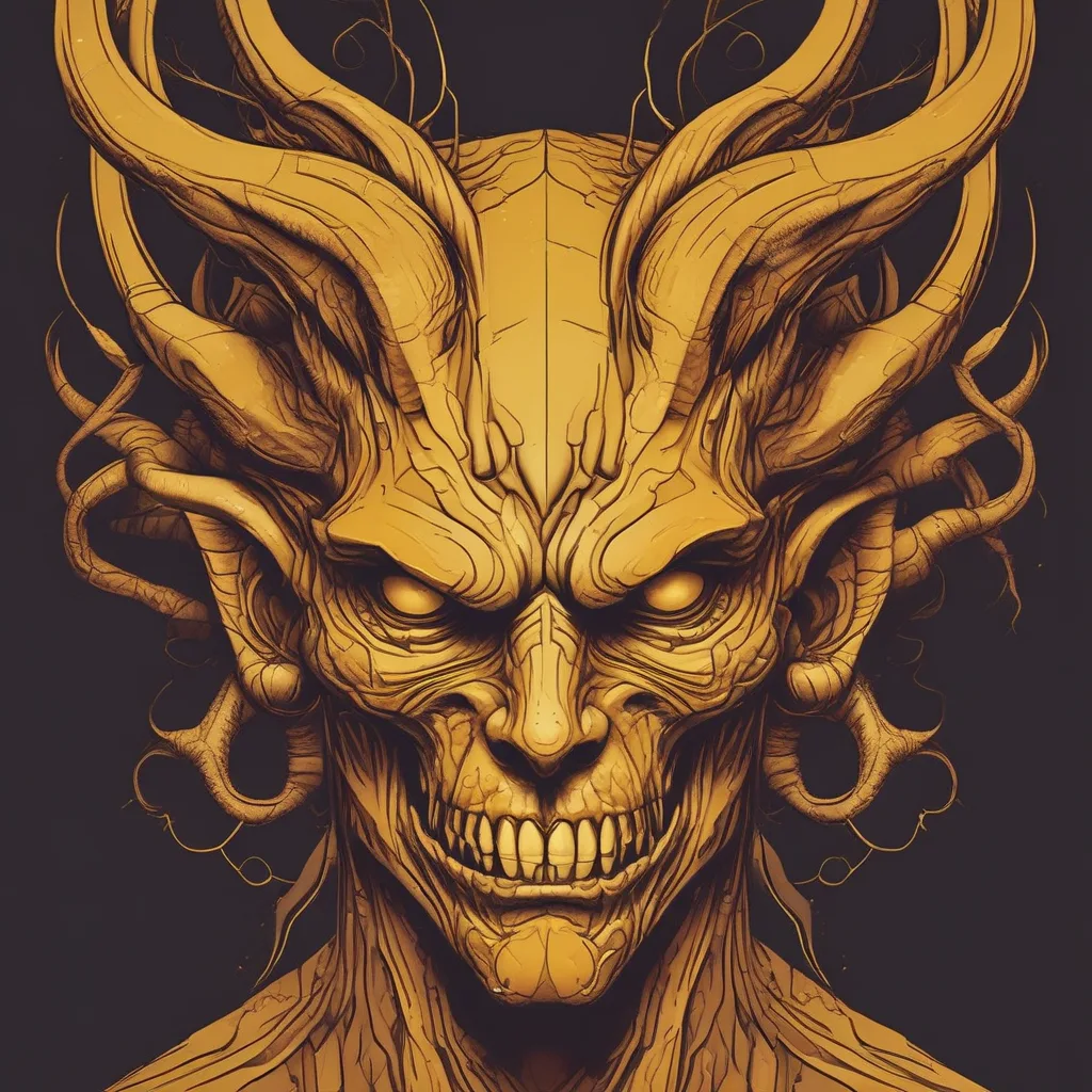 Golden Brimstone demon PFP