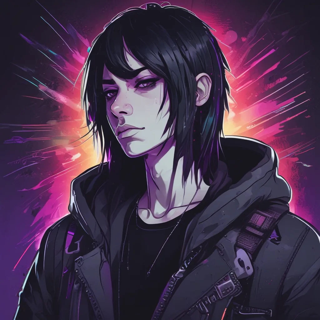Moody Raven emo PFP