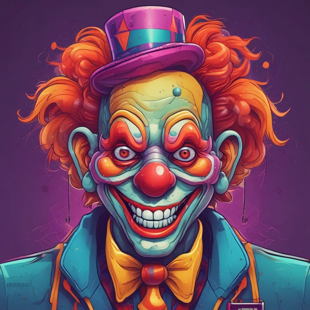 Electric Clown funny PFP