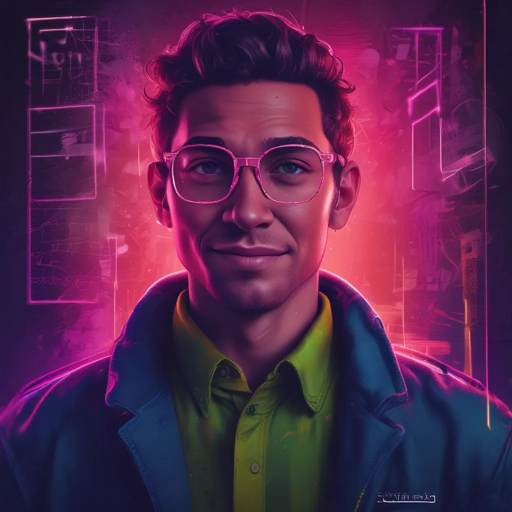 Neon Meme funny PFP