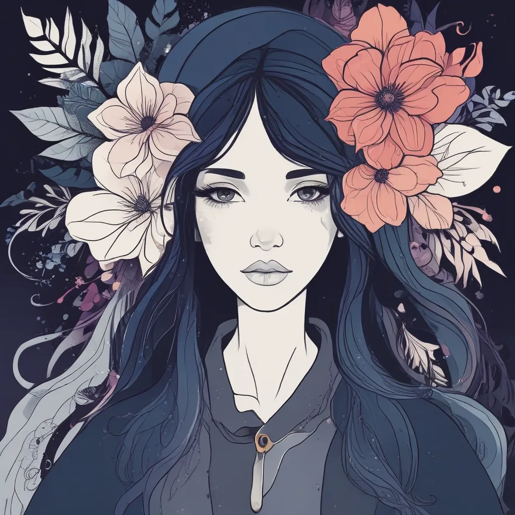 Midnight Bloom girl PFP