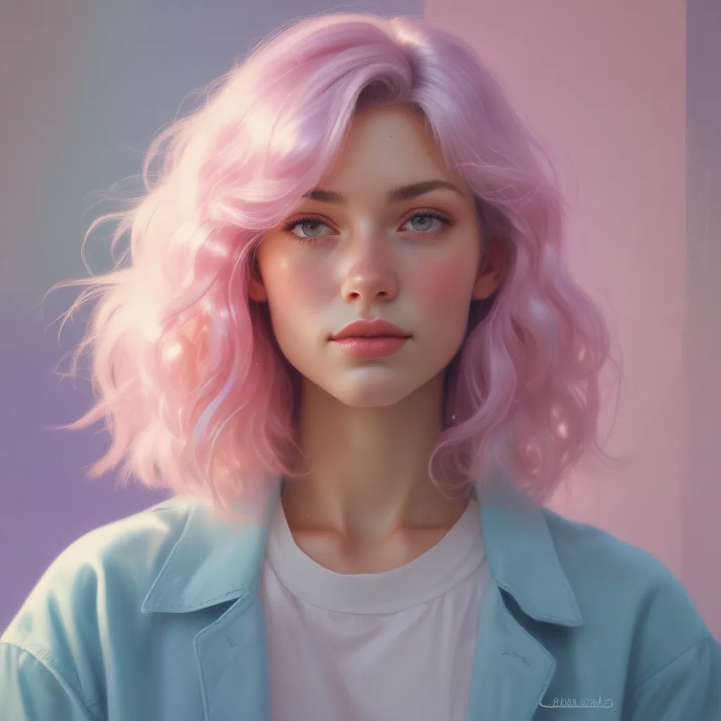 Pastel Vibe girl PFP