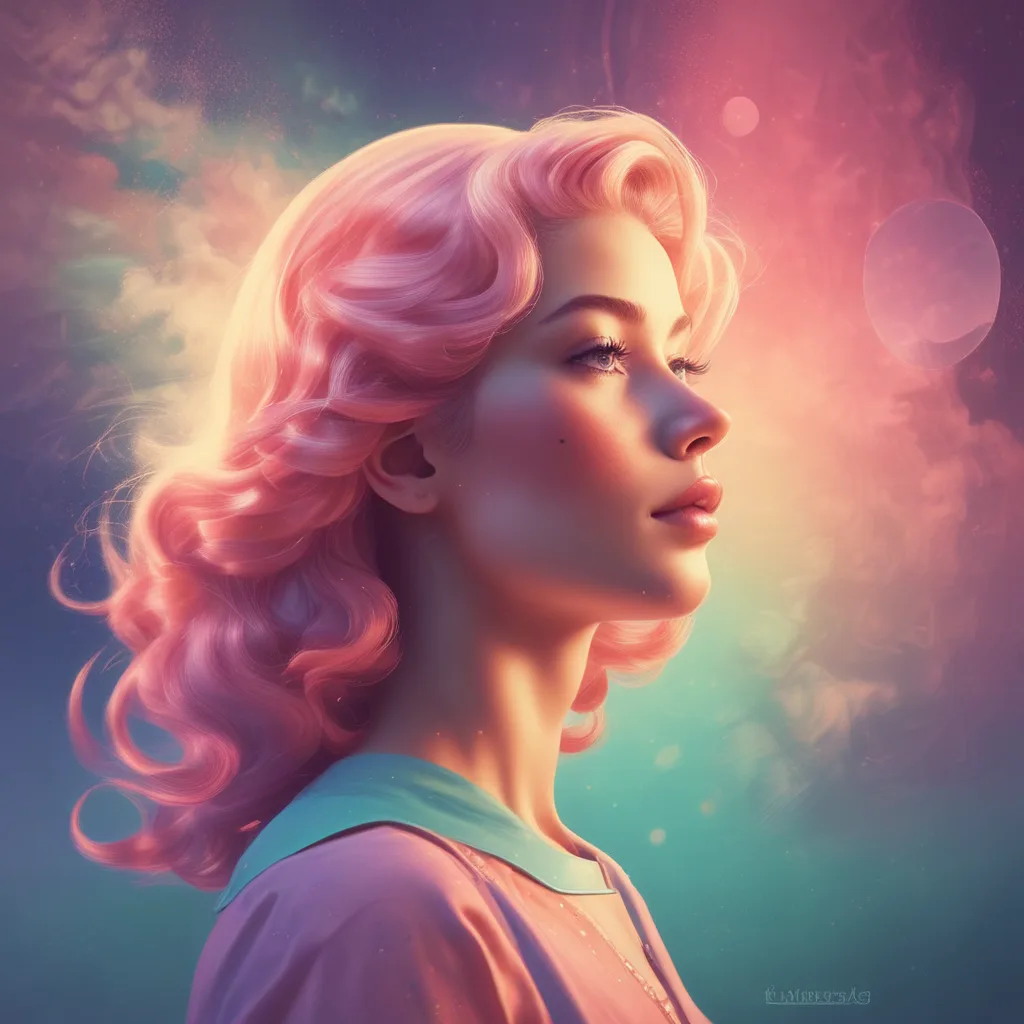 Retro Echo girl PFP