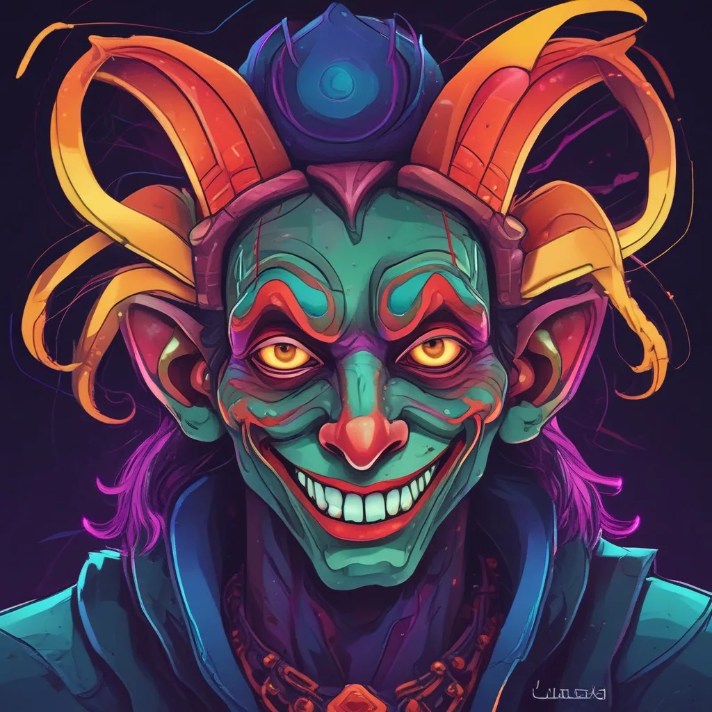 Moody Jester goofy PFP
