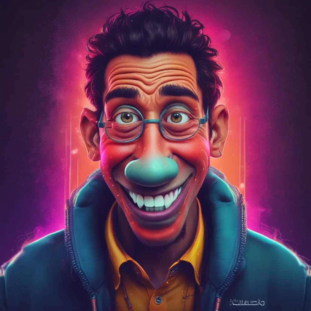 Neon Goof goofy PFP