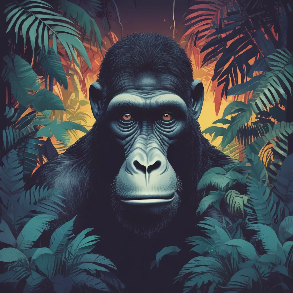 Midnight Jungle gorilla PFP