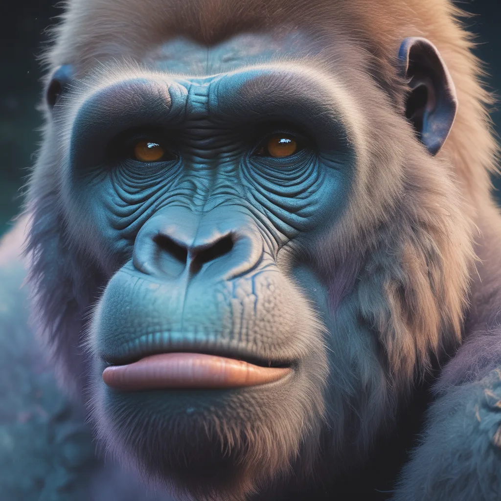 Pastel Primal gorilla PFP