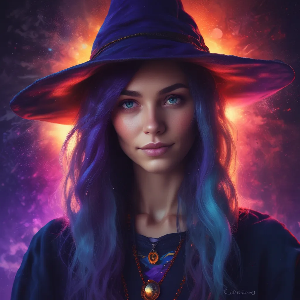 Cosmic Witch halloween PFP