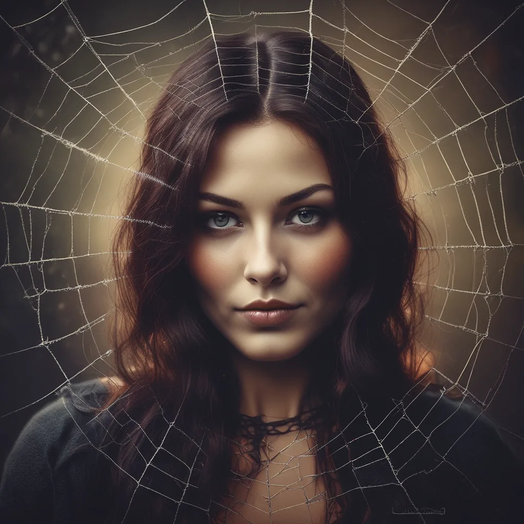 Glossy Cobweb halloween PFP