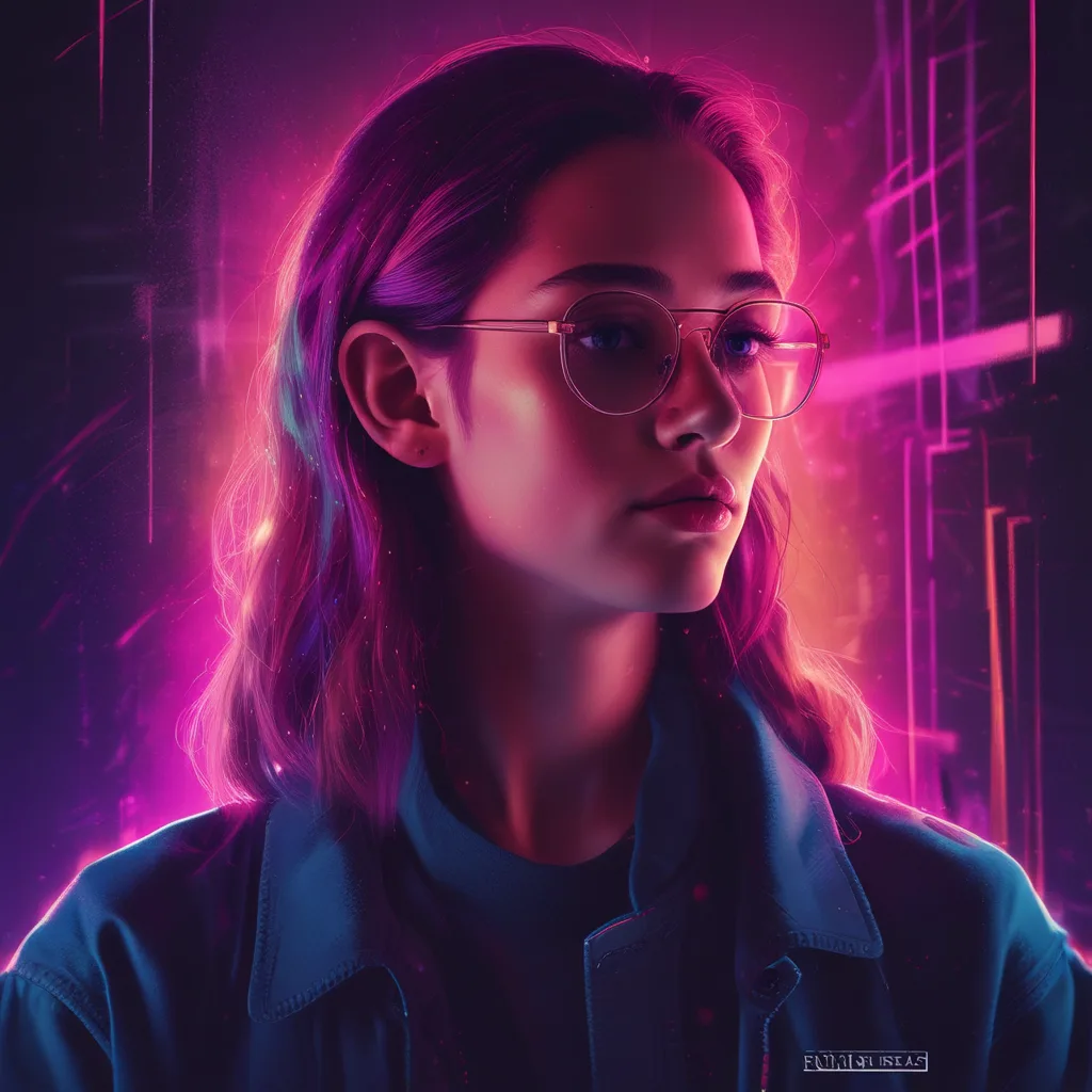 Neon Reaction meme PFP