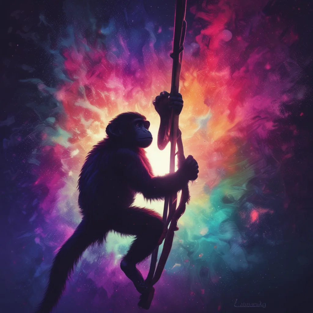 Cosmic Swing monkey PFP