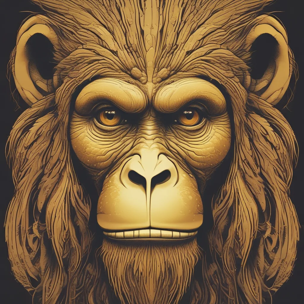 Golden Tribe monkey PFP