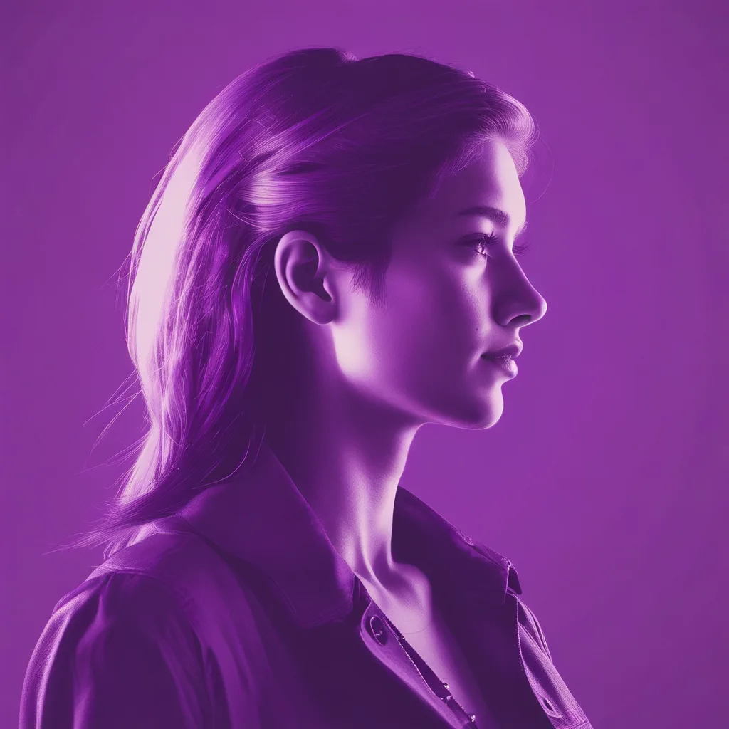 Candy Aura purple PFP