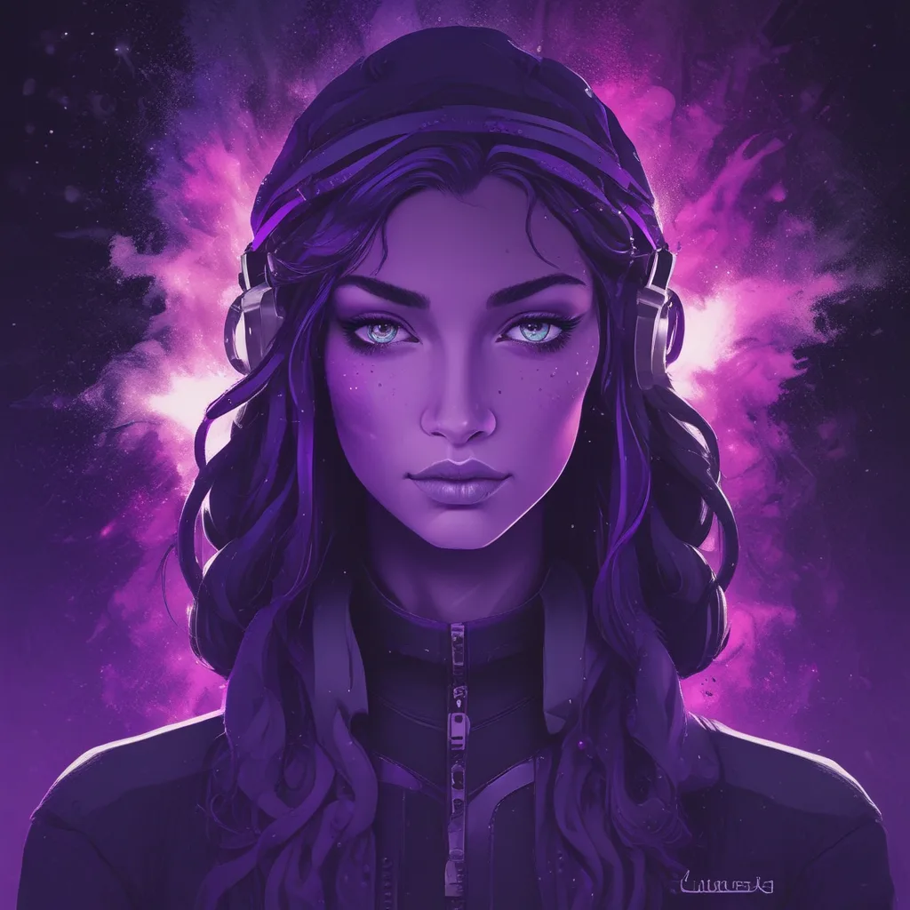 Midnight Nebula purple PFP