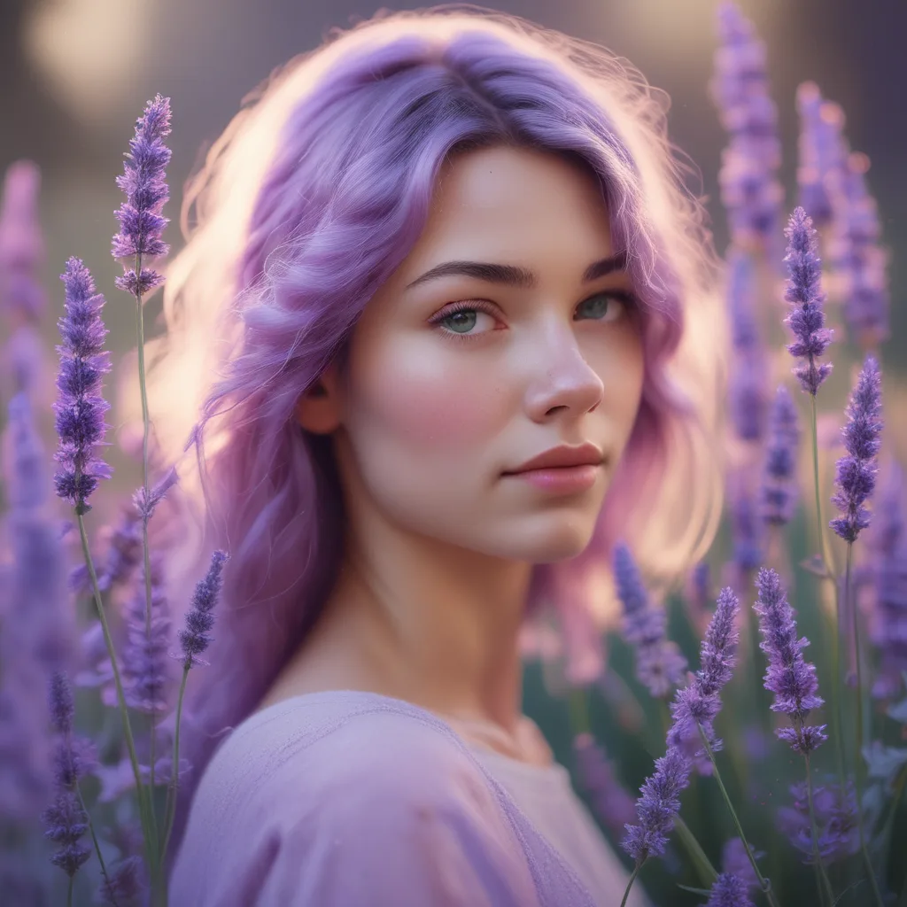 Pastel Lavender purple PFP