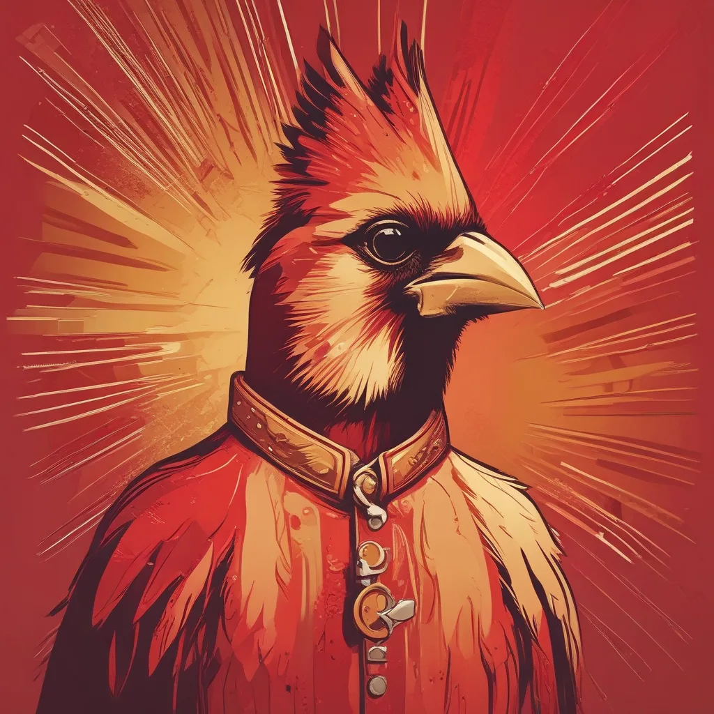 Golden Cardinal red PFP