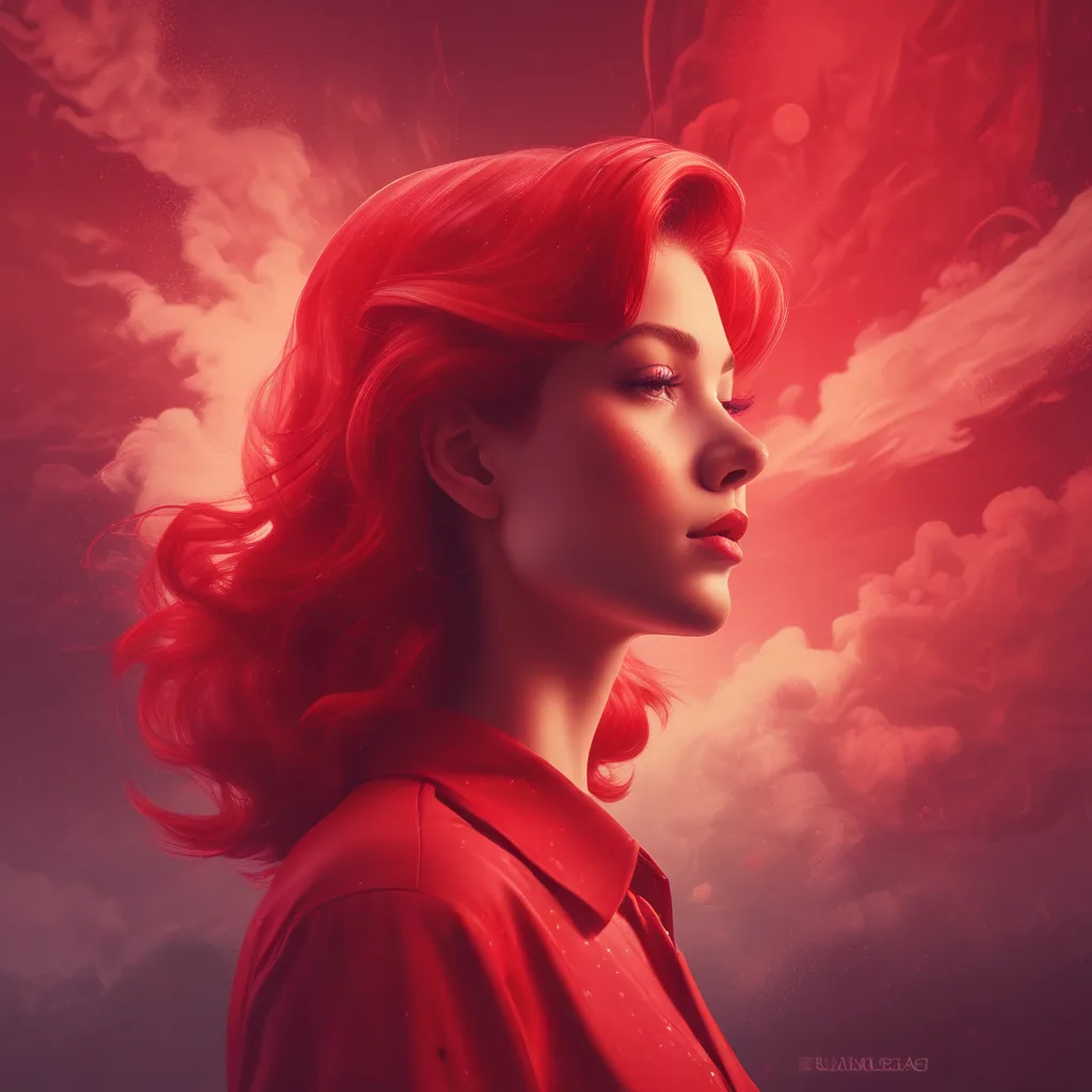 Retro Crimson red PFP